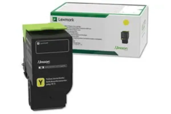 Lexmark C2425, C2535, MC2425, MC2535, MC2640 Extra High Yield Yellow Return Cartridge (3,500 Yield)