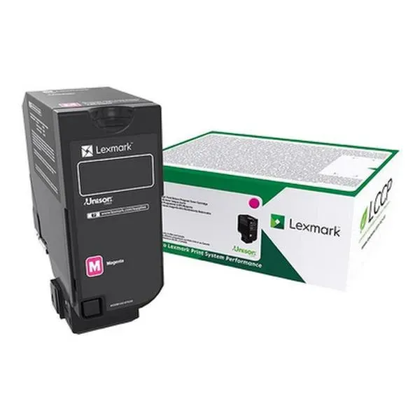 Lexmark CS725 High Yield Magenta Return Program Toner Cartridge (12,000 Yield)