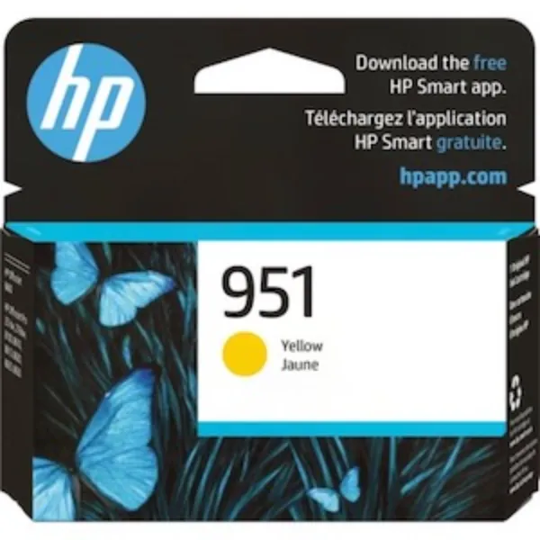 HP 951 (CN052AN) Yellow Original Ink Cartridge (700 Yield)