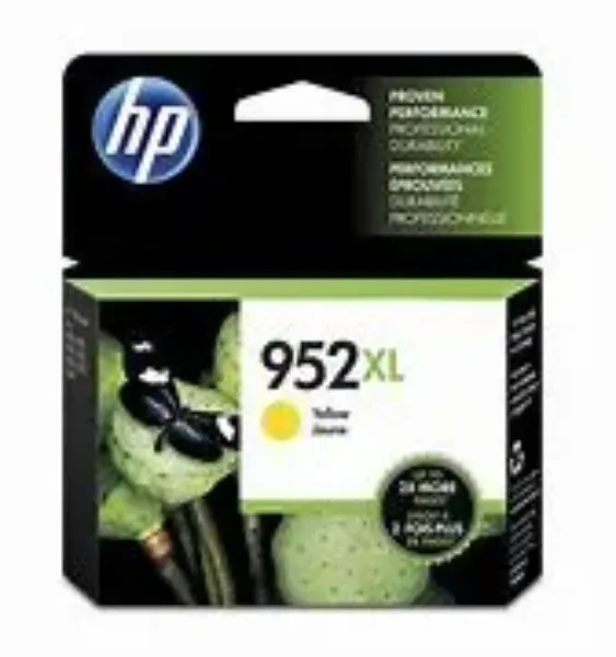 HP 952XL (L0S67AN) High Yield Yellow Original Ink Cartridge (1,450 Yield)